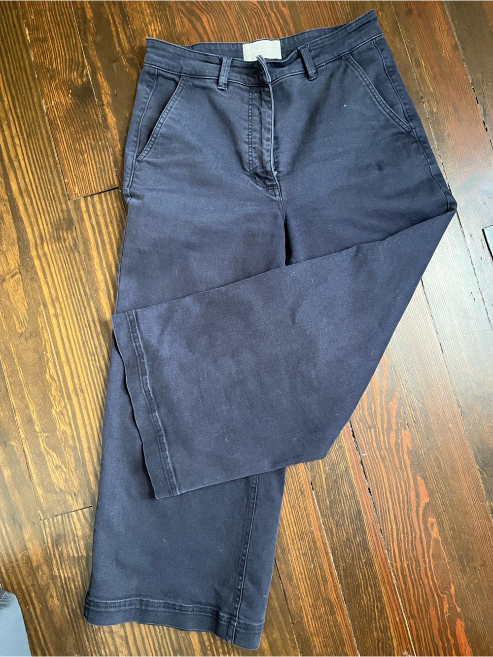 Everlane Women's Straight-Leg Chinos in Navy